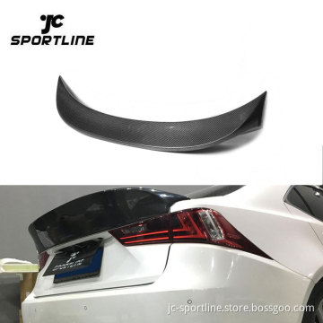 Carbon Fiber Rear Spoiler for Lexus IS250/IS350/ISF 2013+"

This title maintains the essential keywords and improves readability while keeping it SEO-friendly.